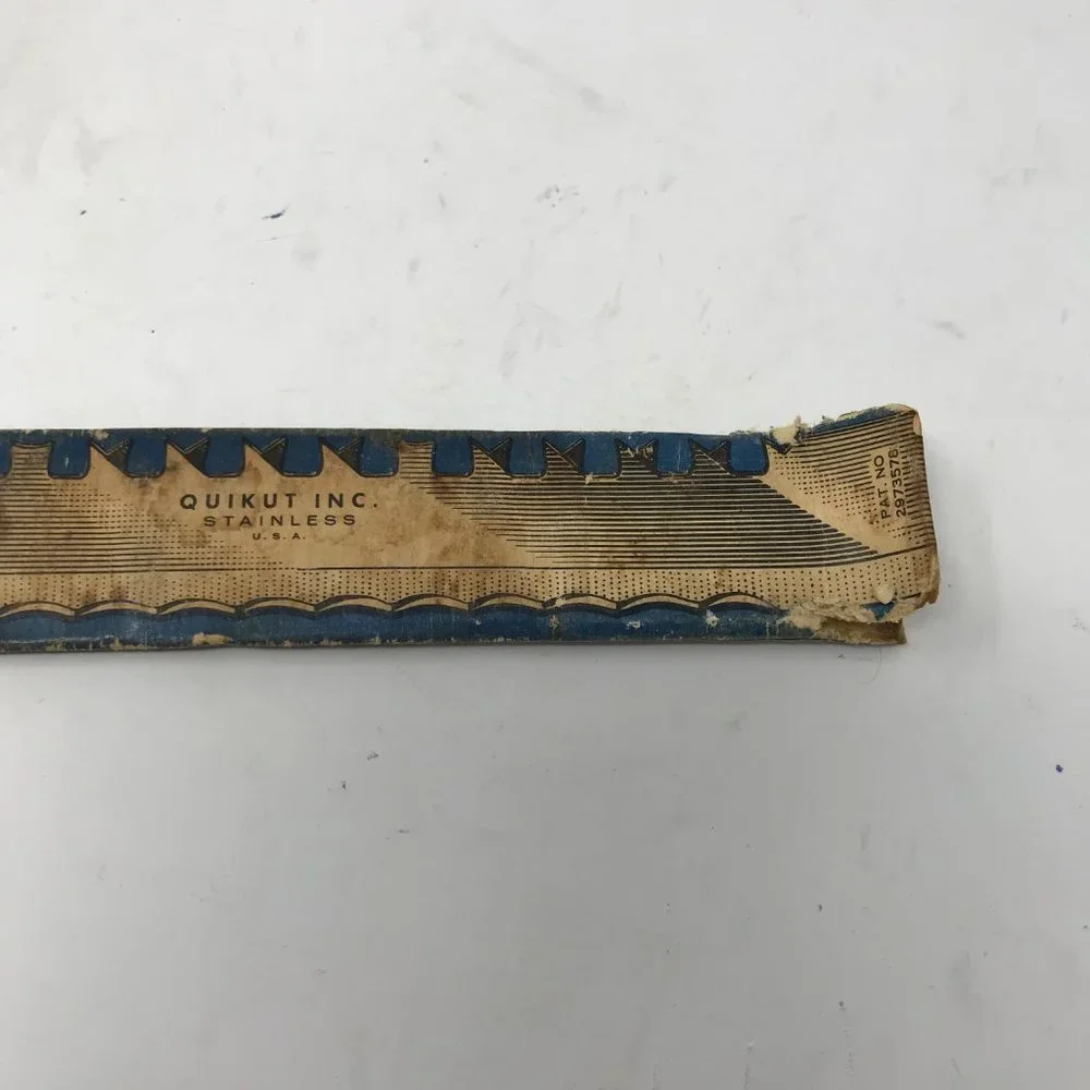 Vintage Quikut Inc. Serrated Knife & TapBoy Bottle Can Opener